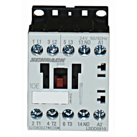 Contactor 4kW/400V 1ND AC24V Schrack Contactor 4kW/400V 1ND AC24V Schrack
